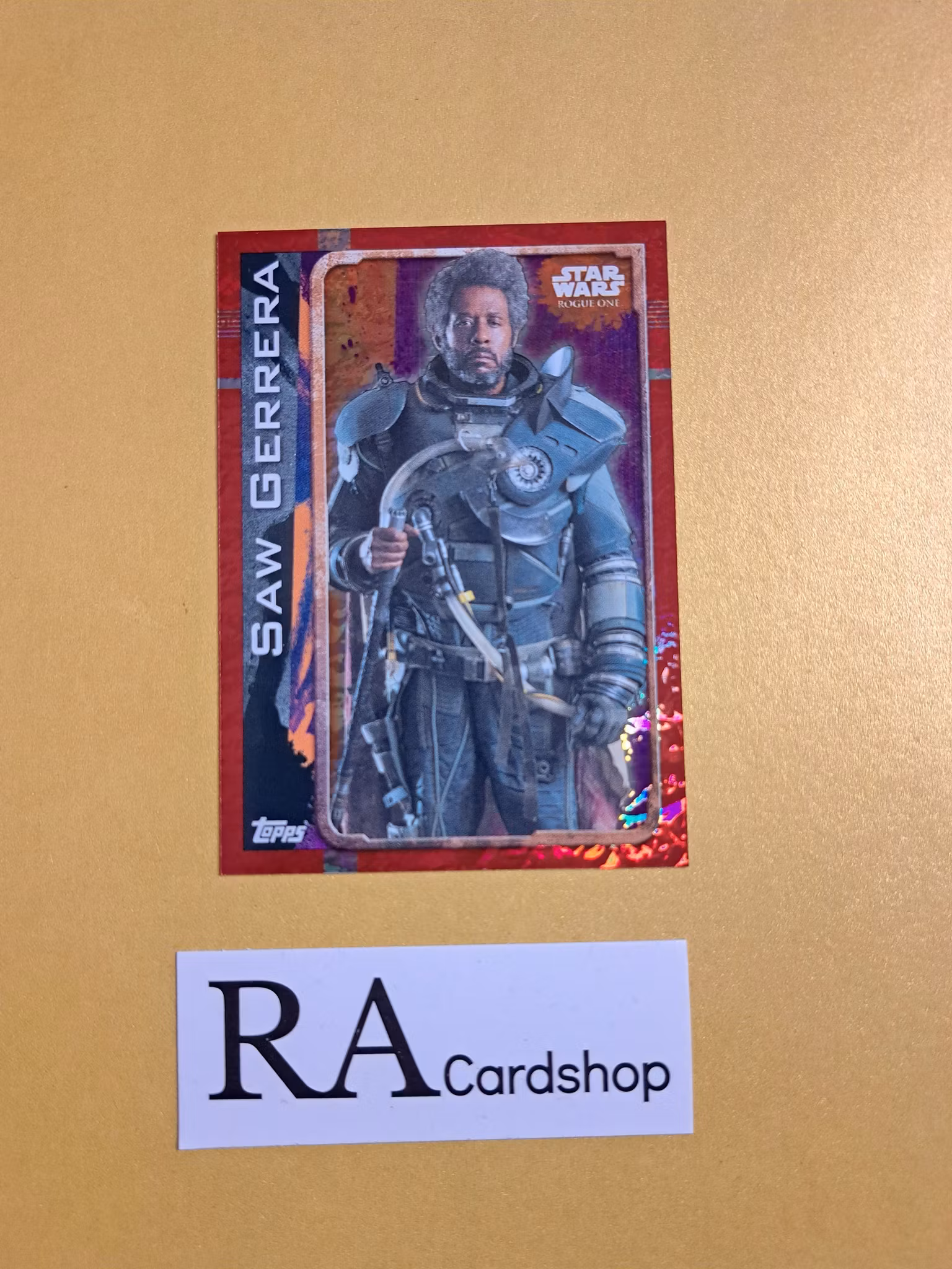 Saw Gerrera Foil #190 Rogue One Topps Star Wars