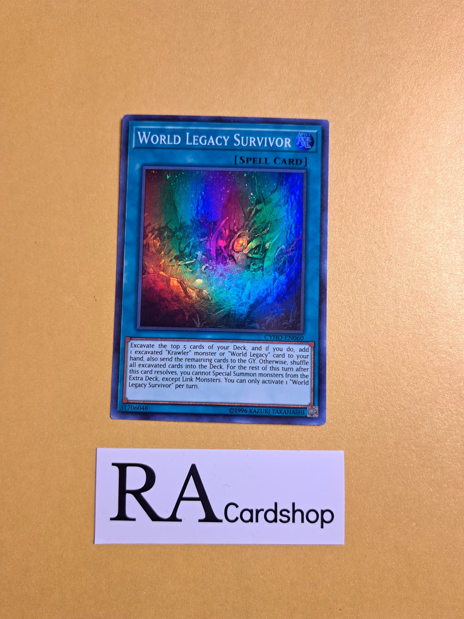 World Legacy Survivor EN060 Cybernetic Horizon CYHO Yu-Gi-Oh