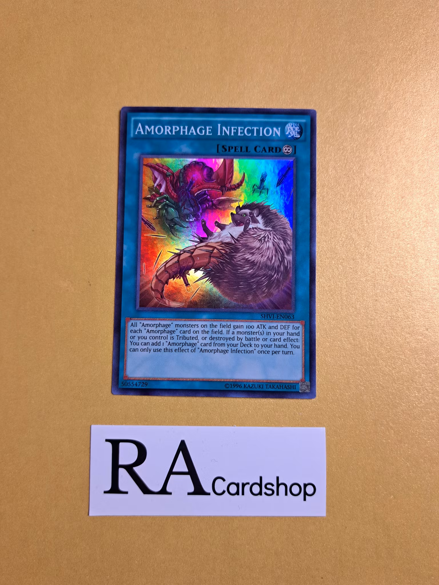 Amorphage Infection EN063 Shining Victories SHV1 Yu-Gi-Oh