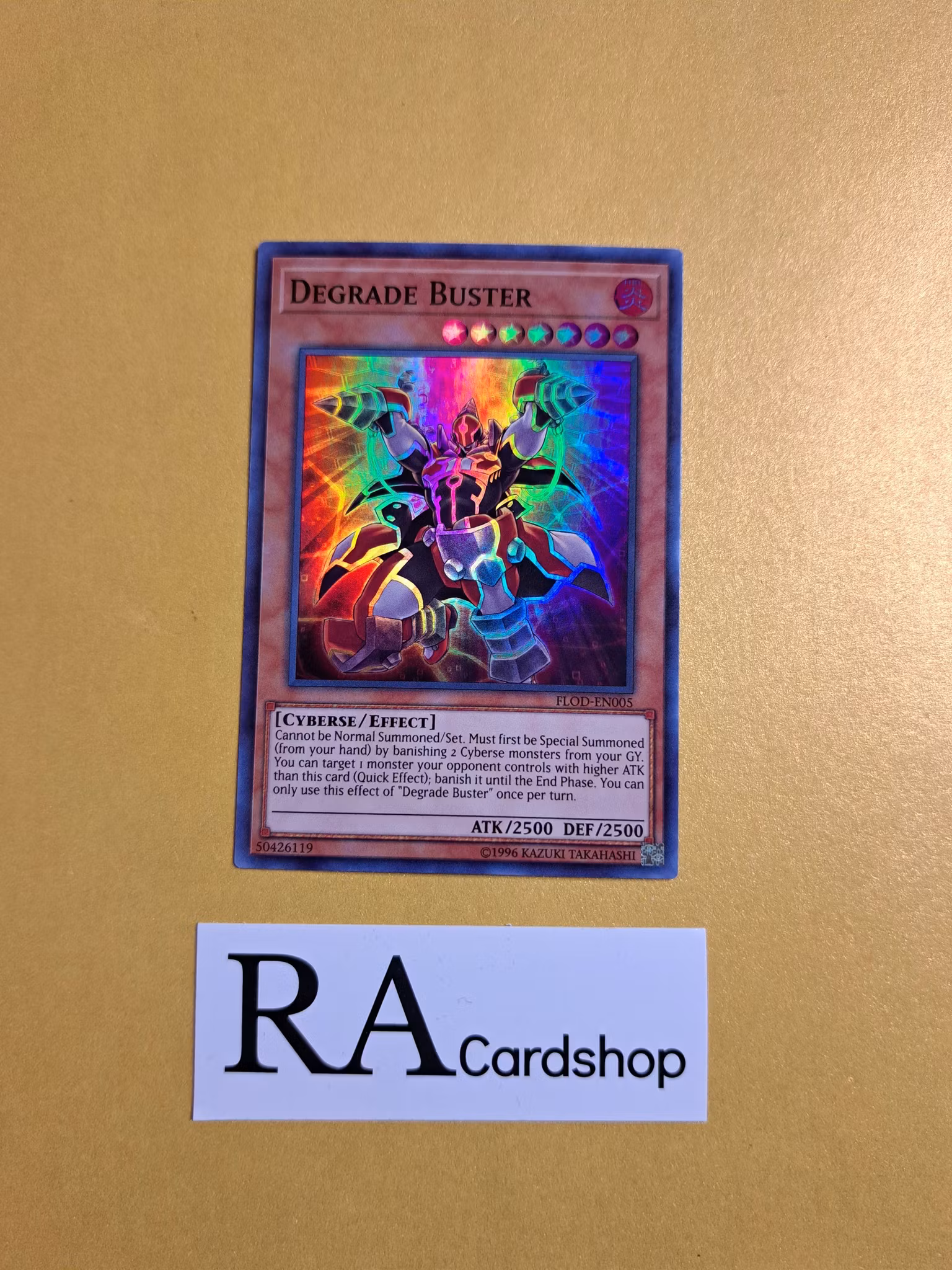 Degrade Buster EN005 Flames of Destruction FLOD Yu-Gi-Oh