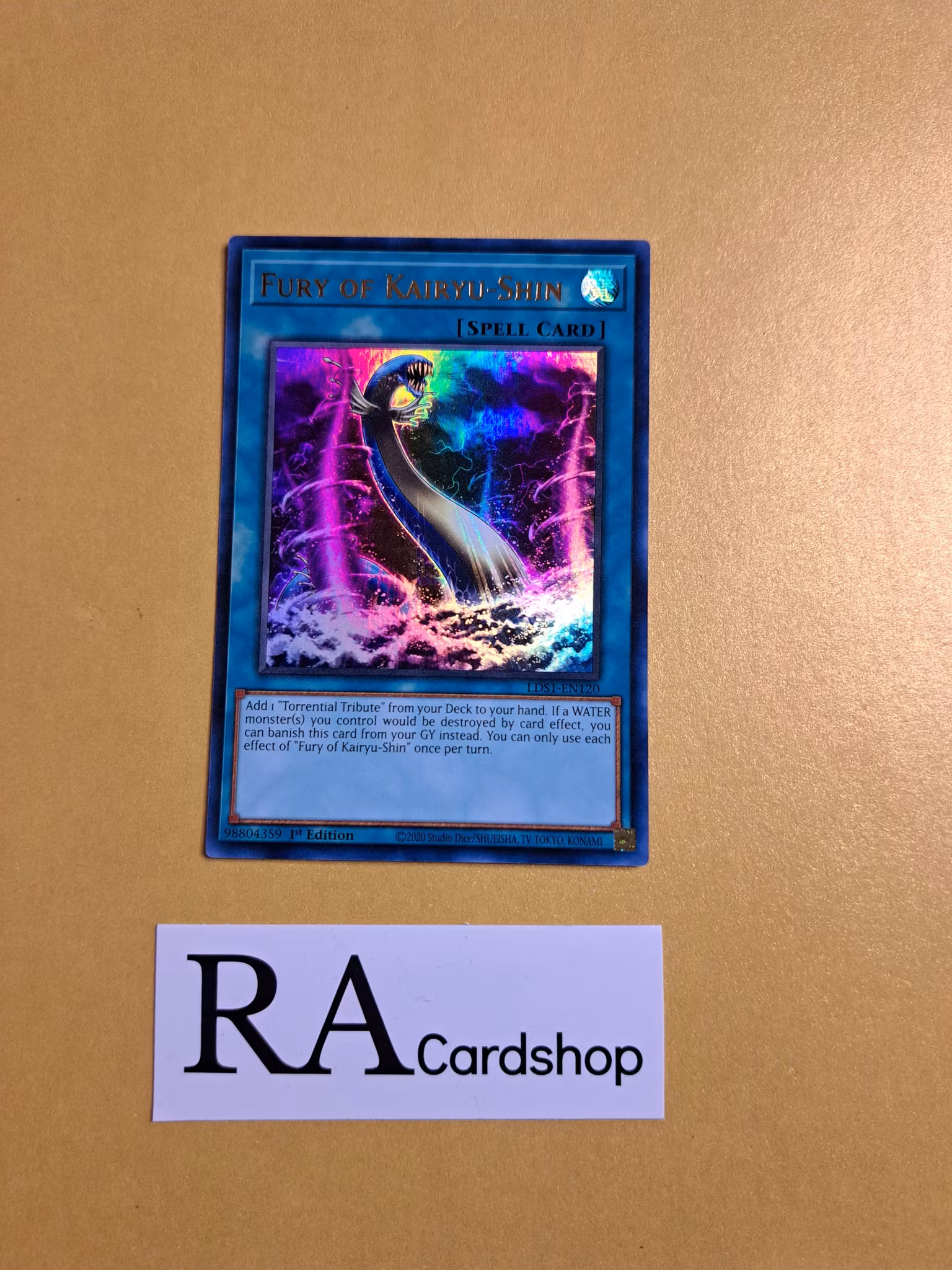 Fury of Kairyu-Shin 1st ED EN120 Legendary Duelists: Season 1 LDS1 Yu-Gi-Oh