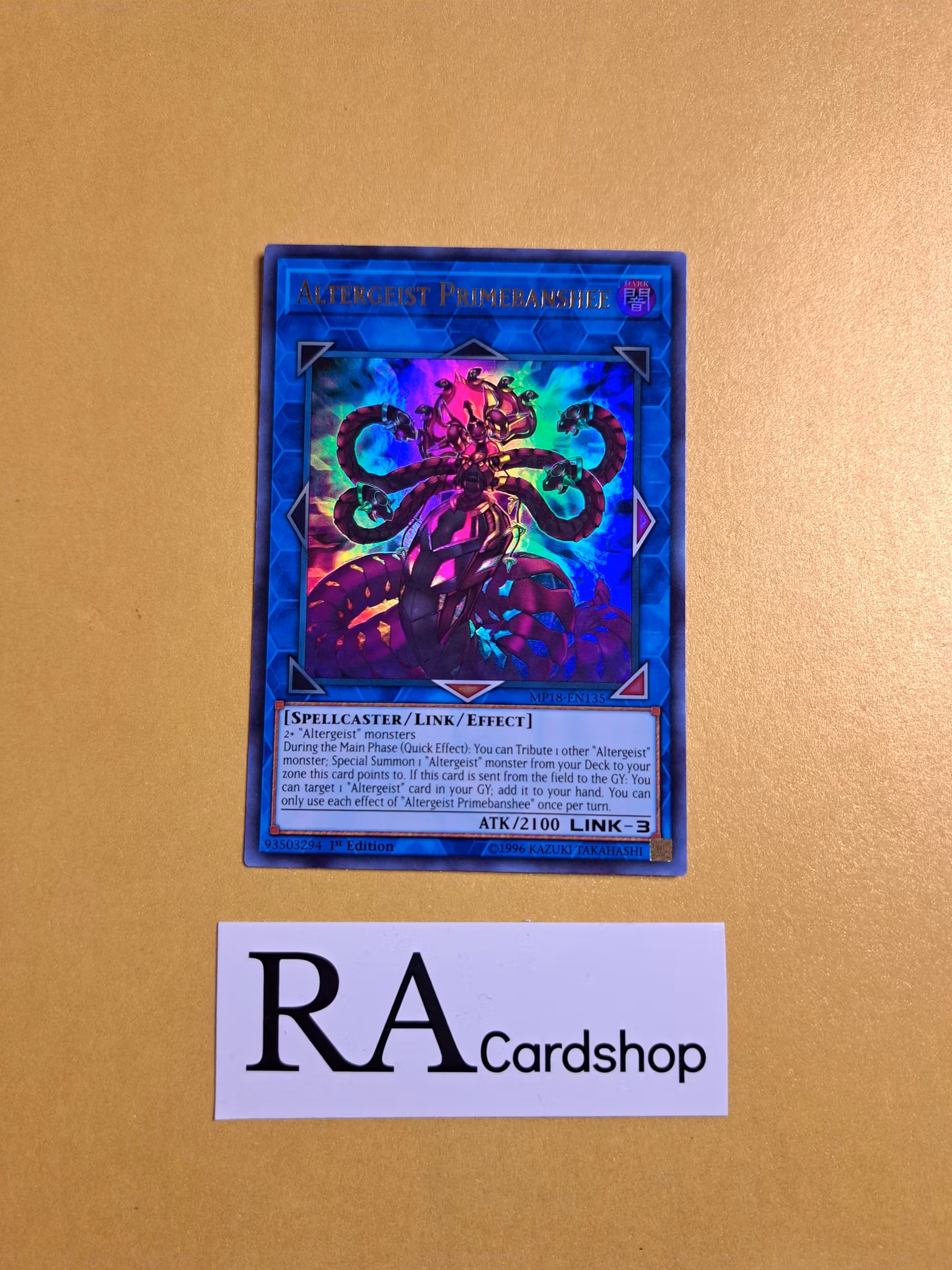 Altergeist Primebanshee 1st ED EN135 Mega Tin Pack 2018 MP18 Yu-Gi-Oh