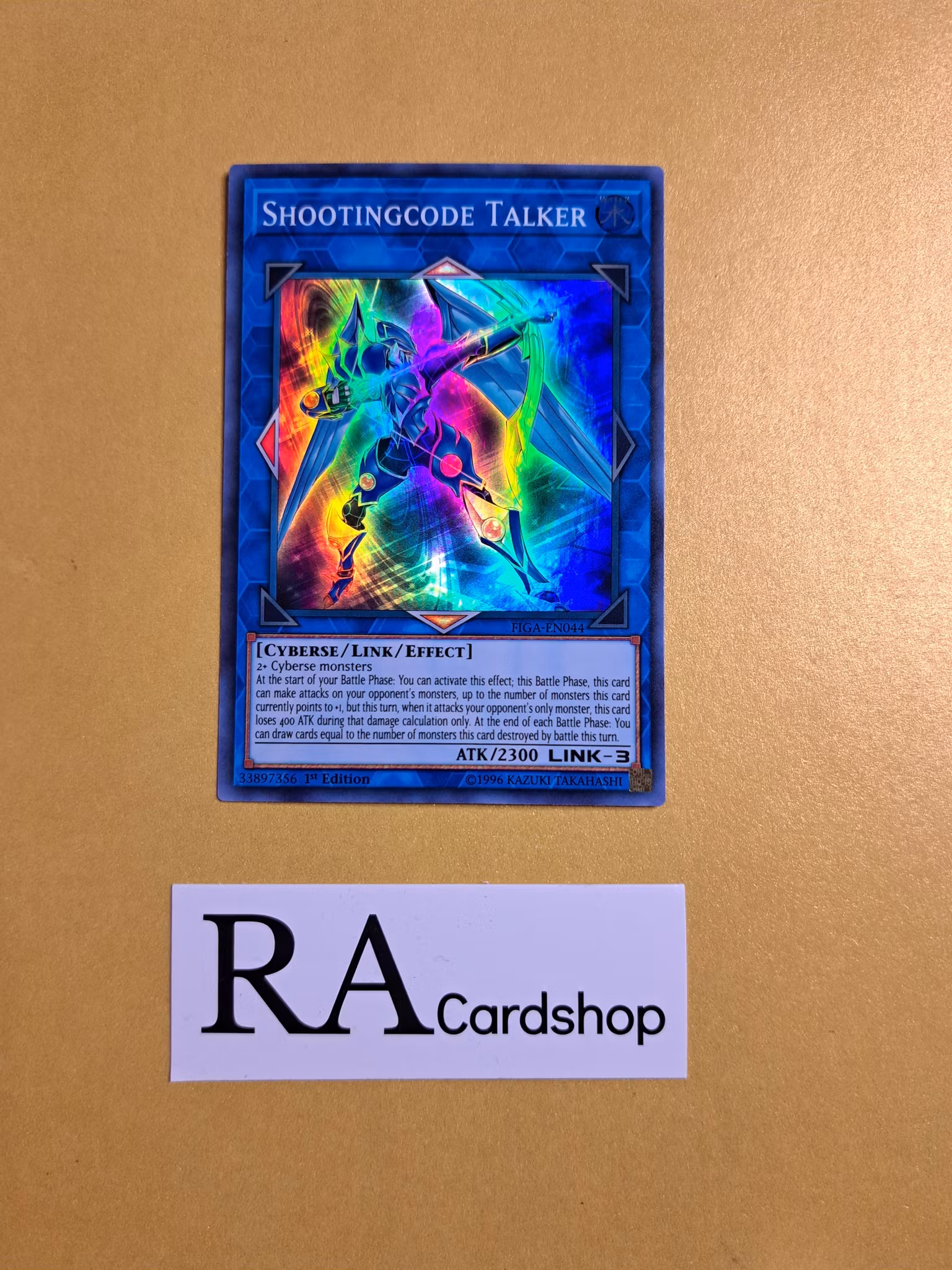 Shootingcode Talker 1st ED EN044 Fists of the Gadgets FIGA Yu-Gi-Oh