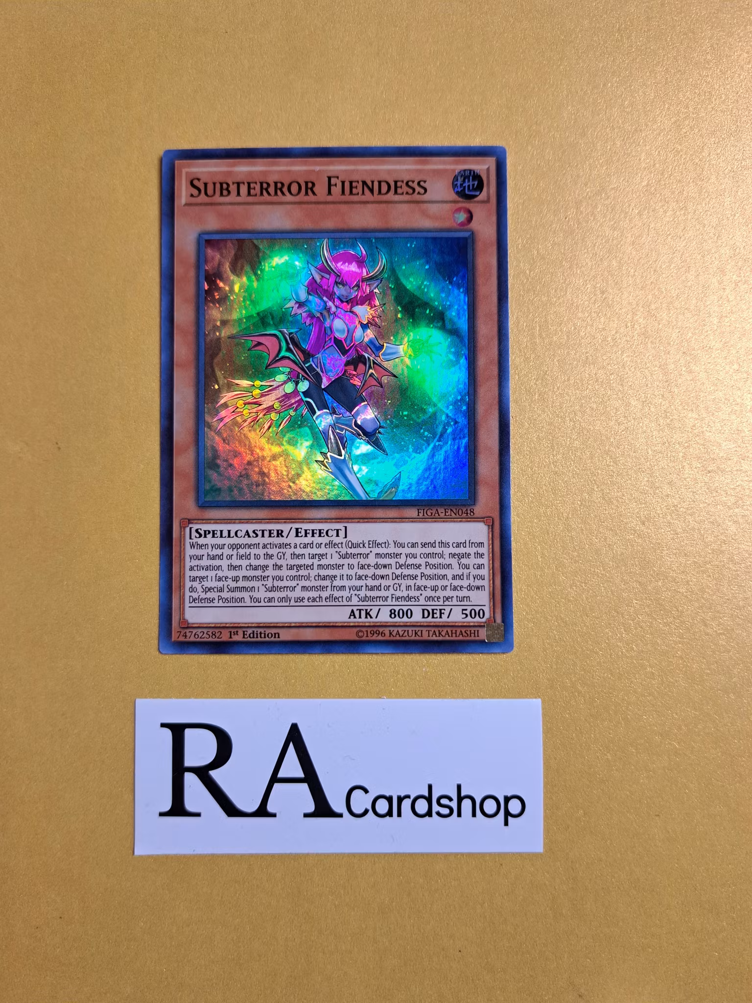 Subterror Fiendess 1st ED EN048 Fists of the Gadgets FIGA Yu-Gi-Oh