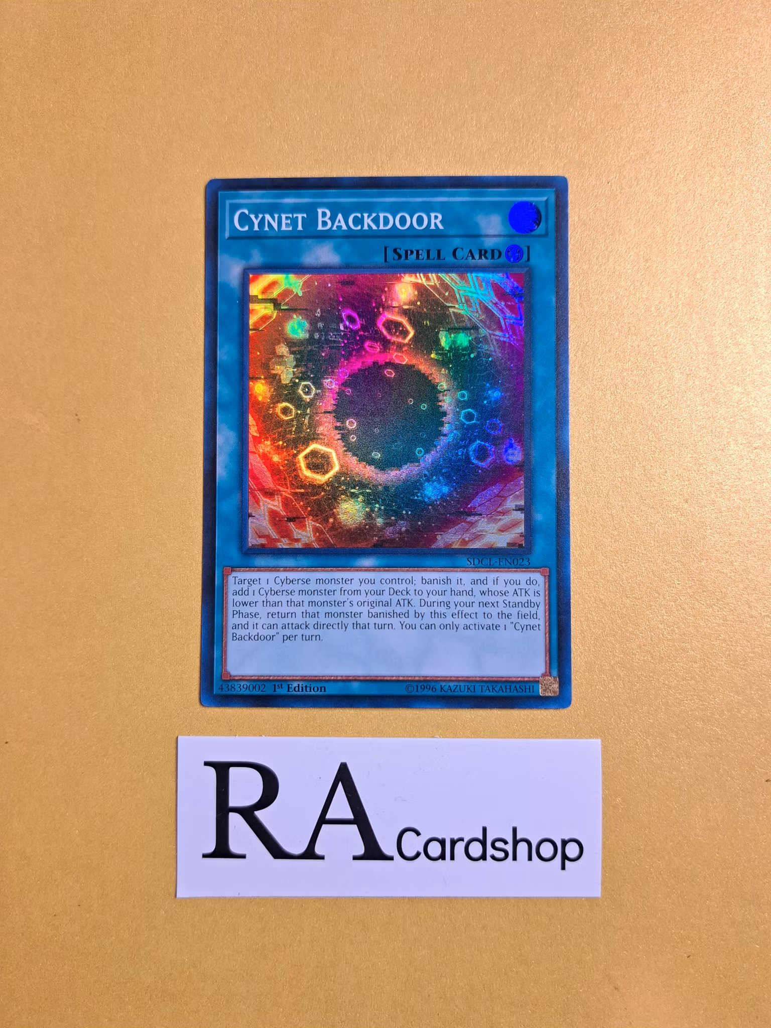 Cynet Backdoor 1st ED EN023 Structure Deck Cyberse Link SDCL Yu-Gi-Oh
