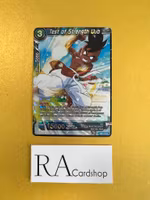 Test of Strength Uub TB2-030 Rare Reverse Holo World Martial Arts Tournament Dragon Ball