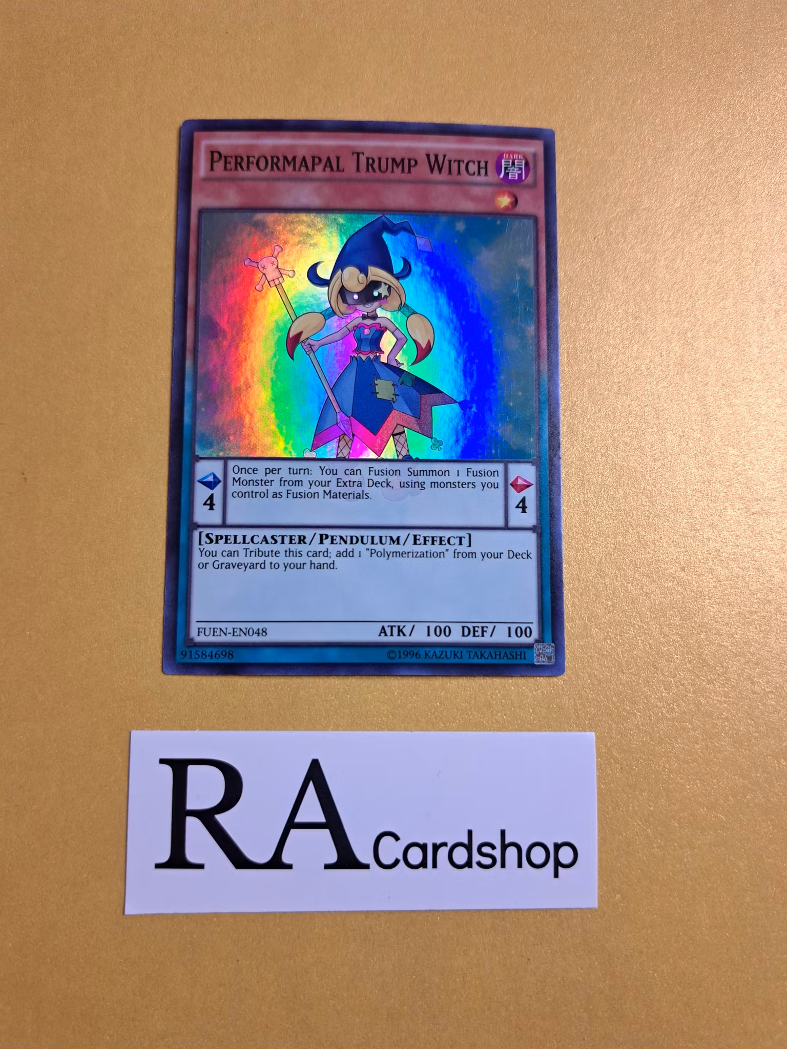 Performapal Trump Witch EN048 Fusion Enforces FUEN Yu-Gi-Oh