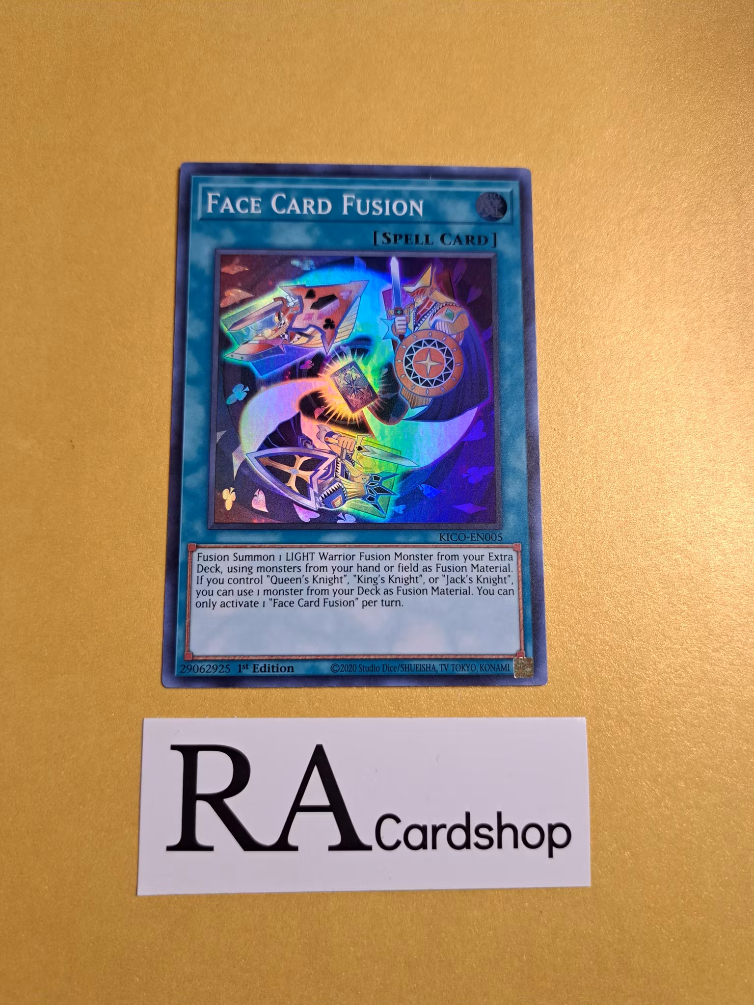 Face Card Fusion 1st ED EN005 Kings Court KICO Yu-Gi-Oh