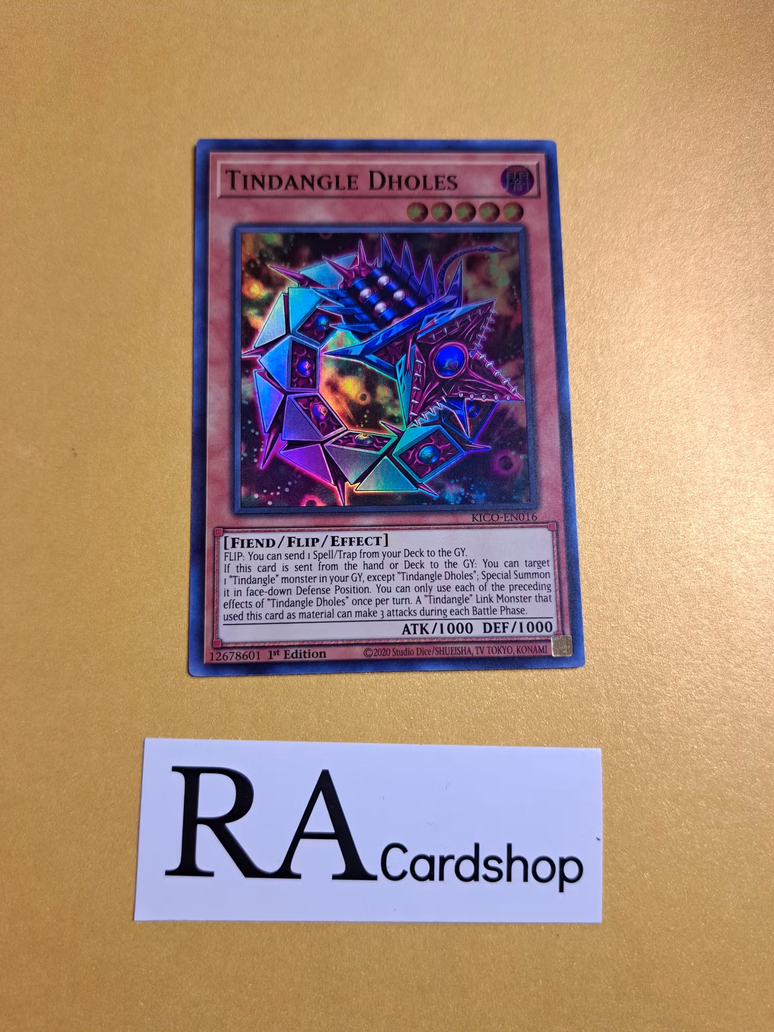 Tindangle Dholes 1st ED EN016 Kings Court KICO Yu-Gi-Oh