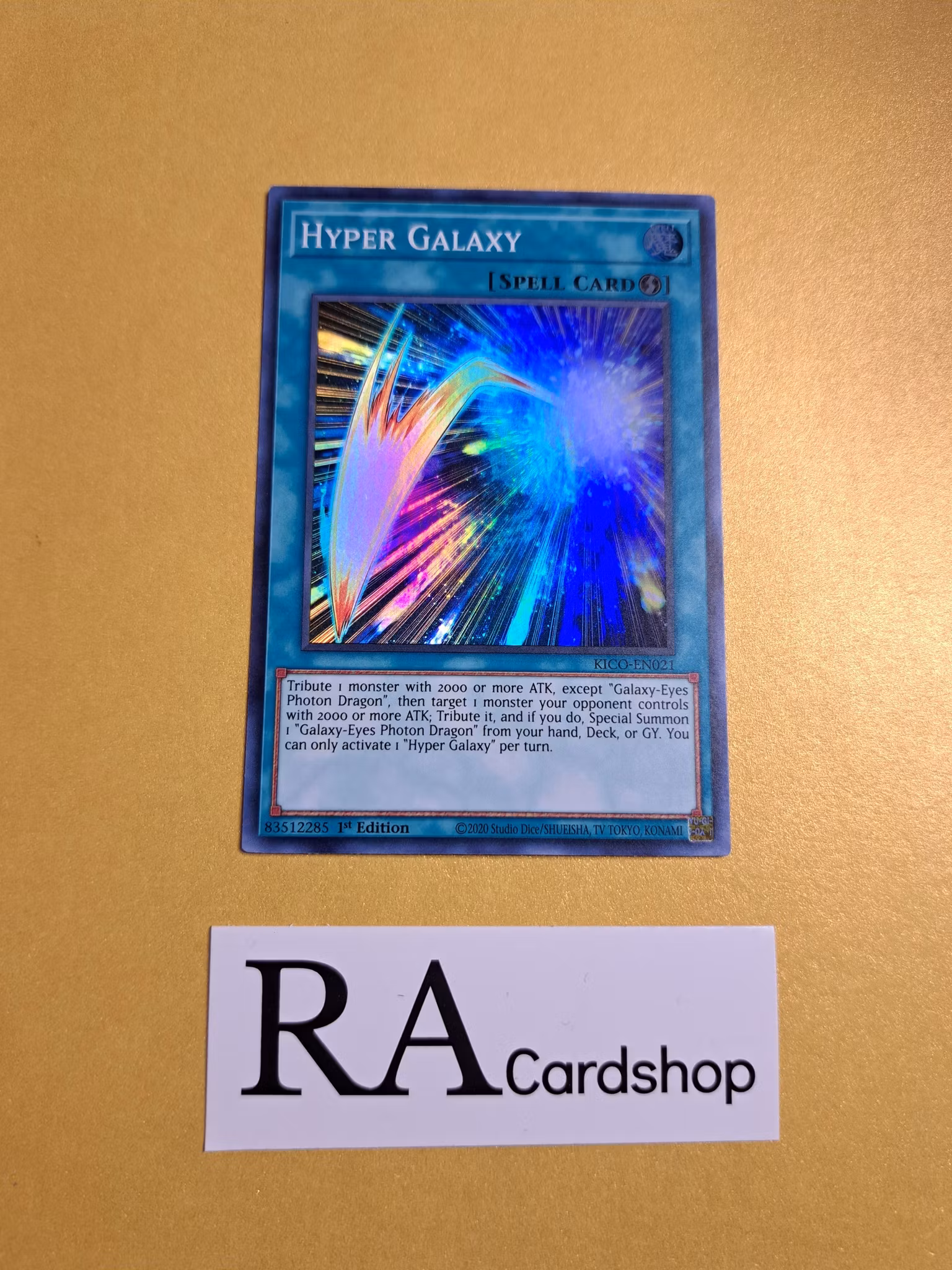 Hyper Galaxy 1st ED EN021 Kings Court KICO Yu-Gi-Oh