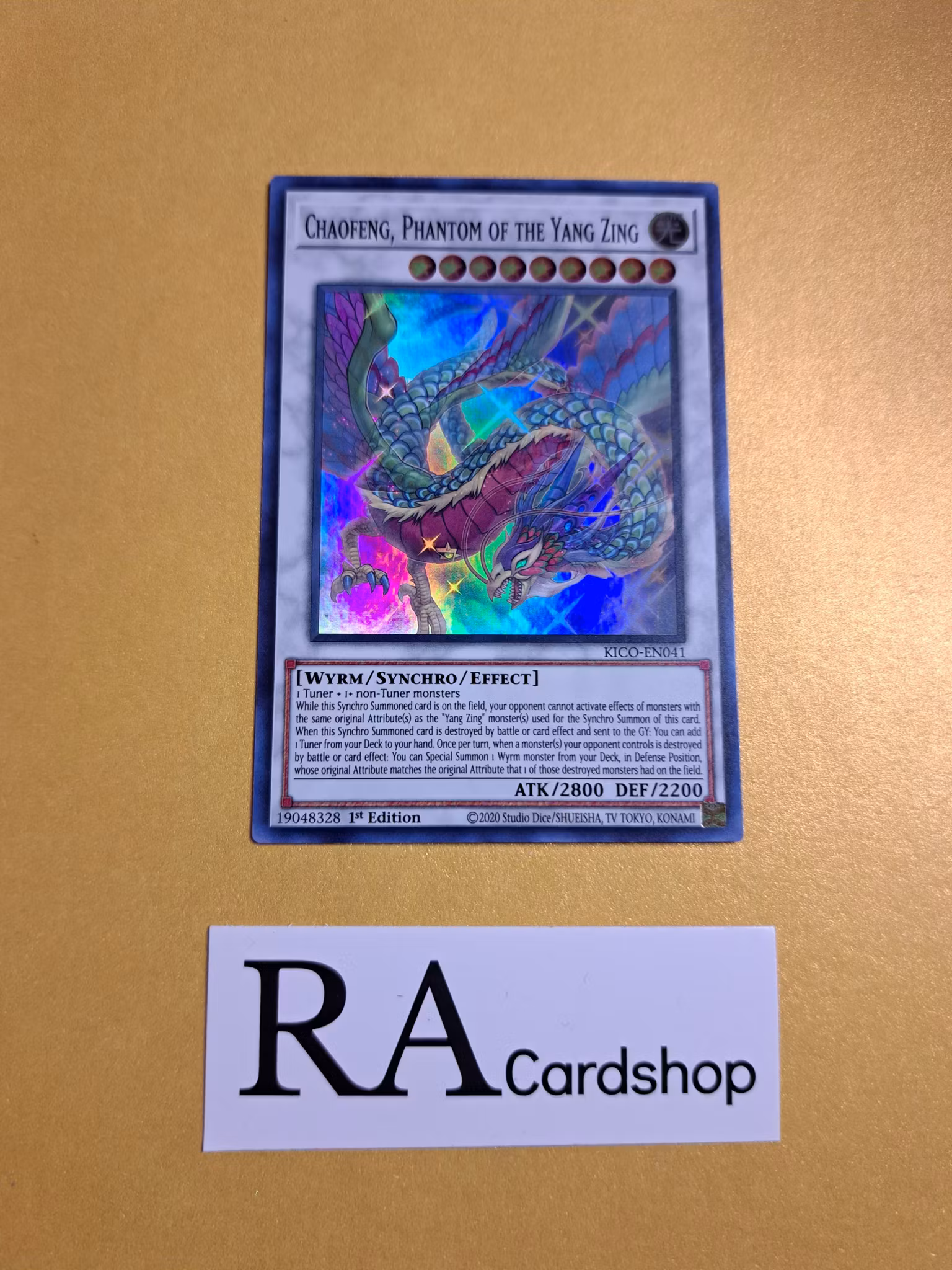 Chaofeng Phantom of the Yang Zing 1st ED EN041 Kings Court KICO Yu-Gi-Oh