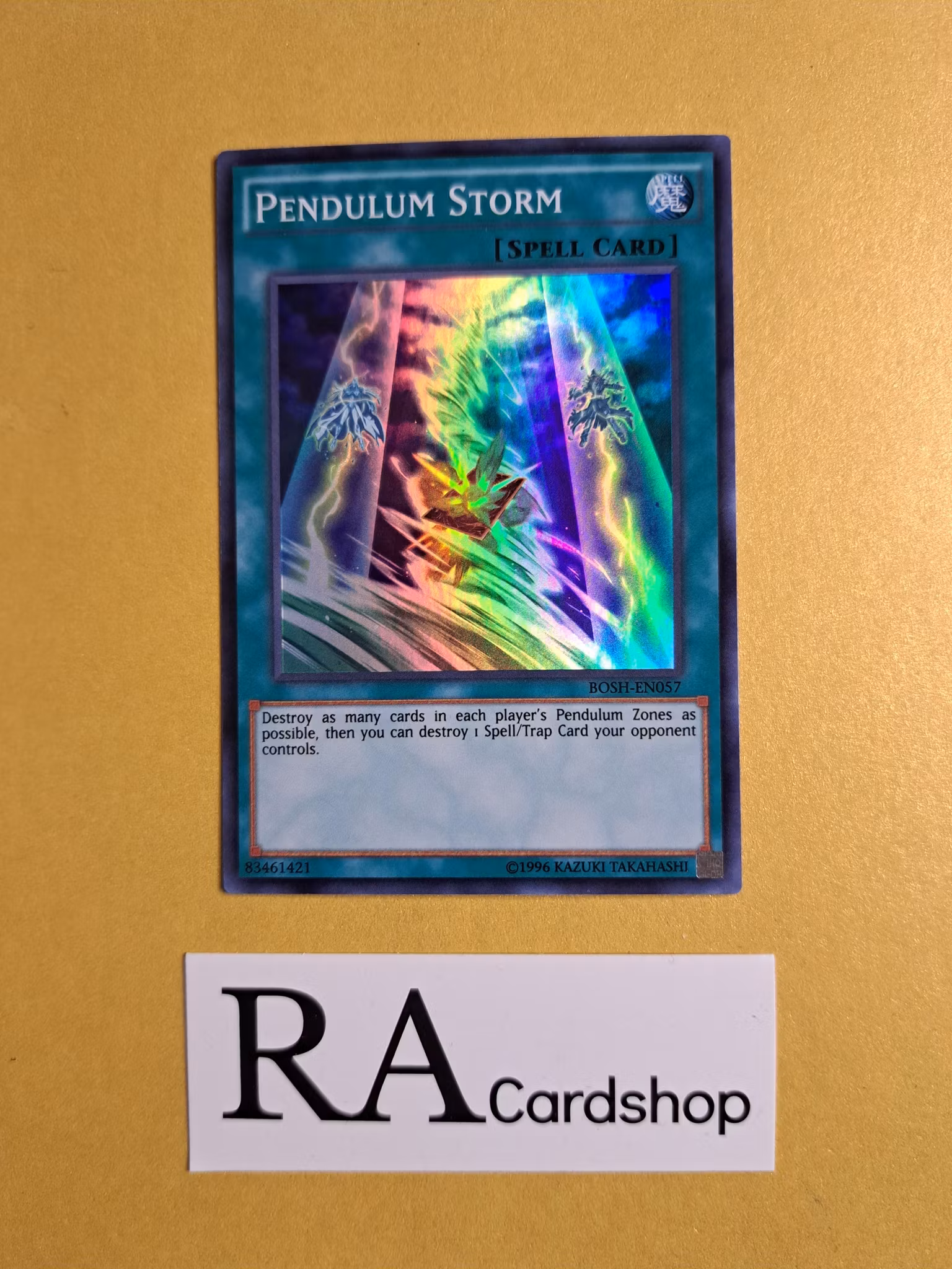 Pendulum Storm EN057 Breakers of Shadow BOSH Yu-Gi-Oh