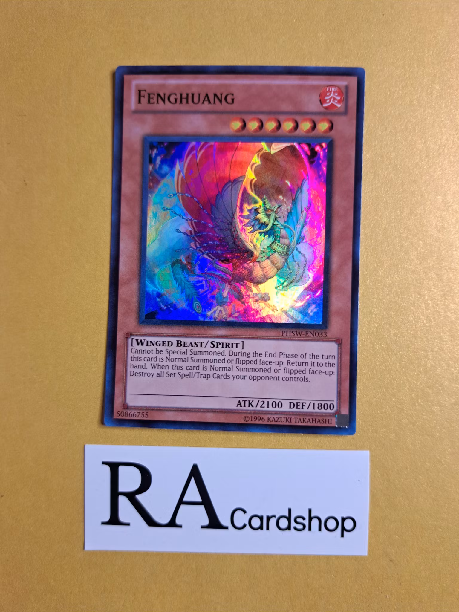 Fenghuang EN033 Photon Shockwave PHSW Yu-Gi-Oh