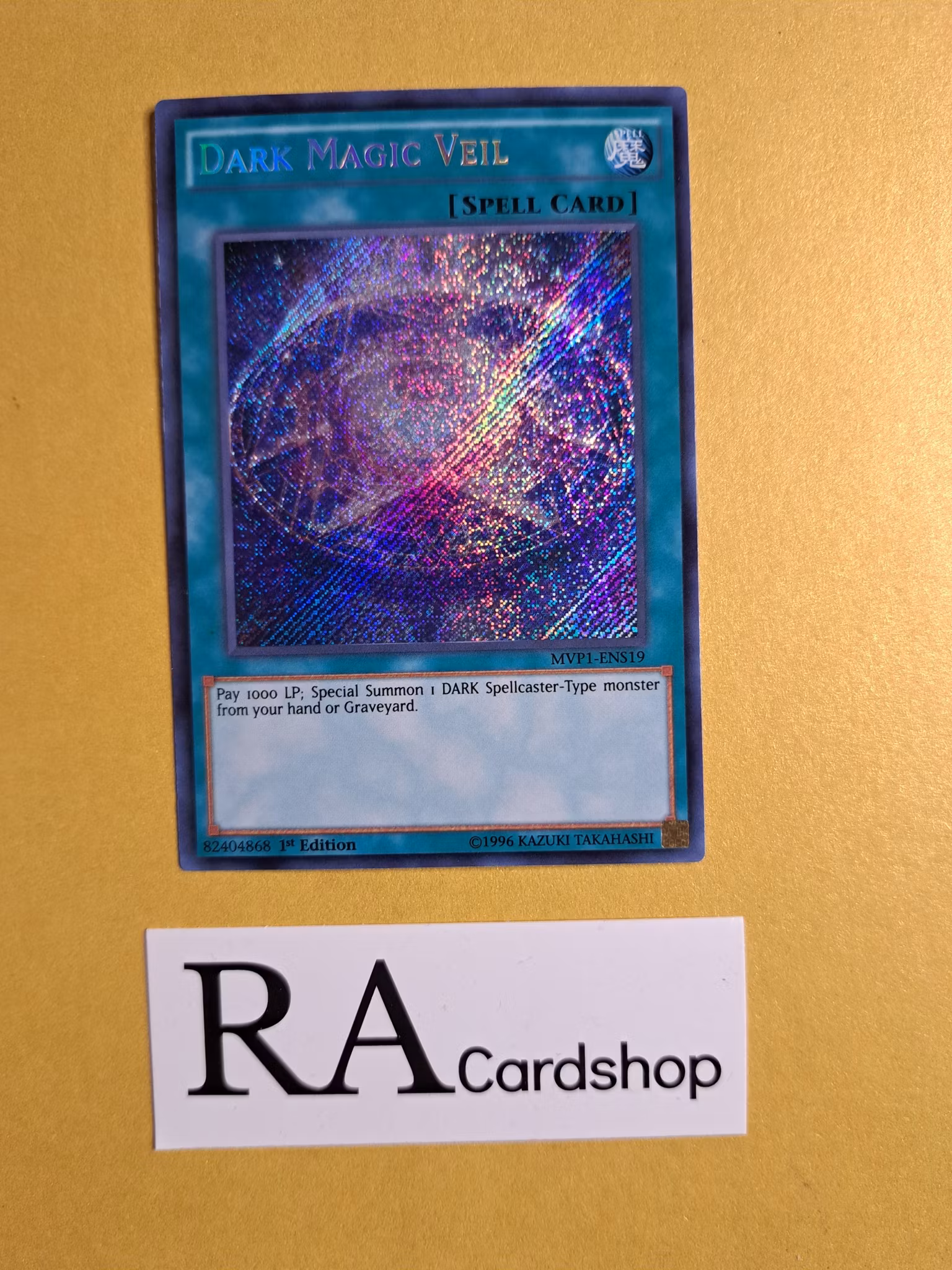 Dark Magic Veil 1st EDITION ENS19 The Dark Side of Dimensions Movie Pack MVP1 Yu-Gi-Oh