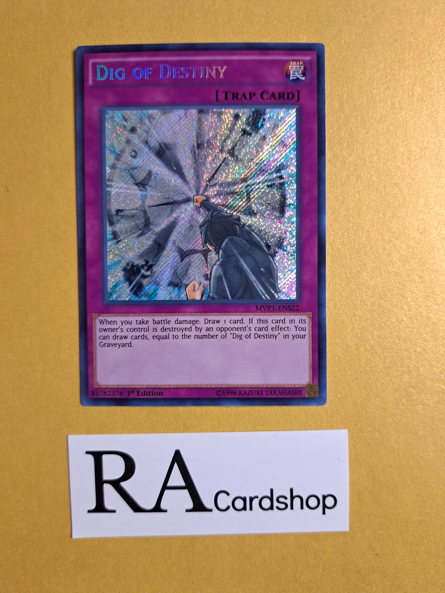 Dig of Destiny 1st EDITION ENS22 The Dark Side of Dimensions Movie Pack MVP1 Yu-Gi-Oh