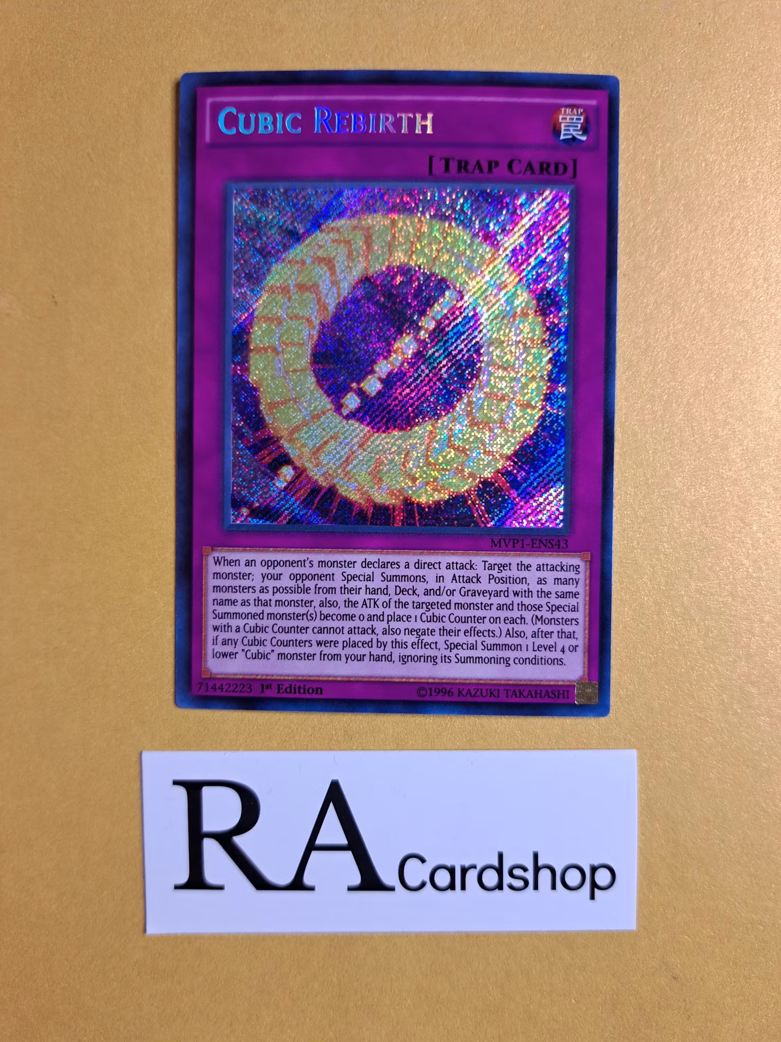 Cubic Rebirth 1st EDITION ENS41 The Dark Side of Dimensions Movie Pack MVP1 Yu-Gi-Oh