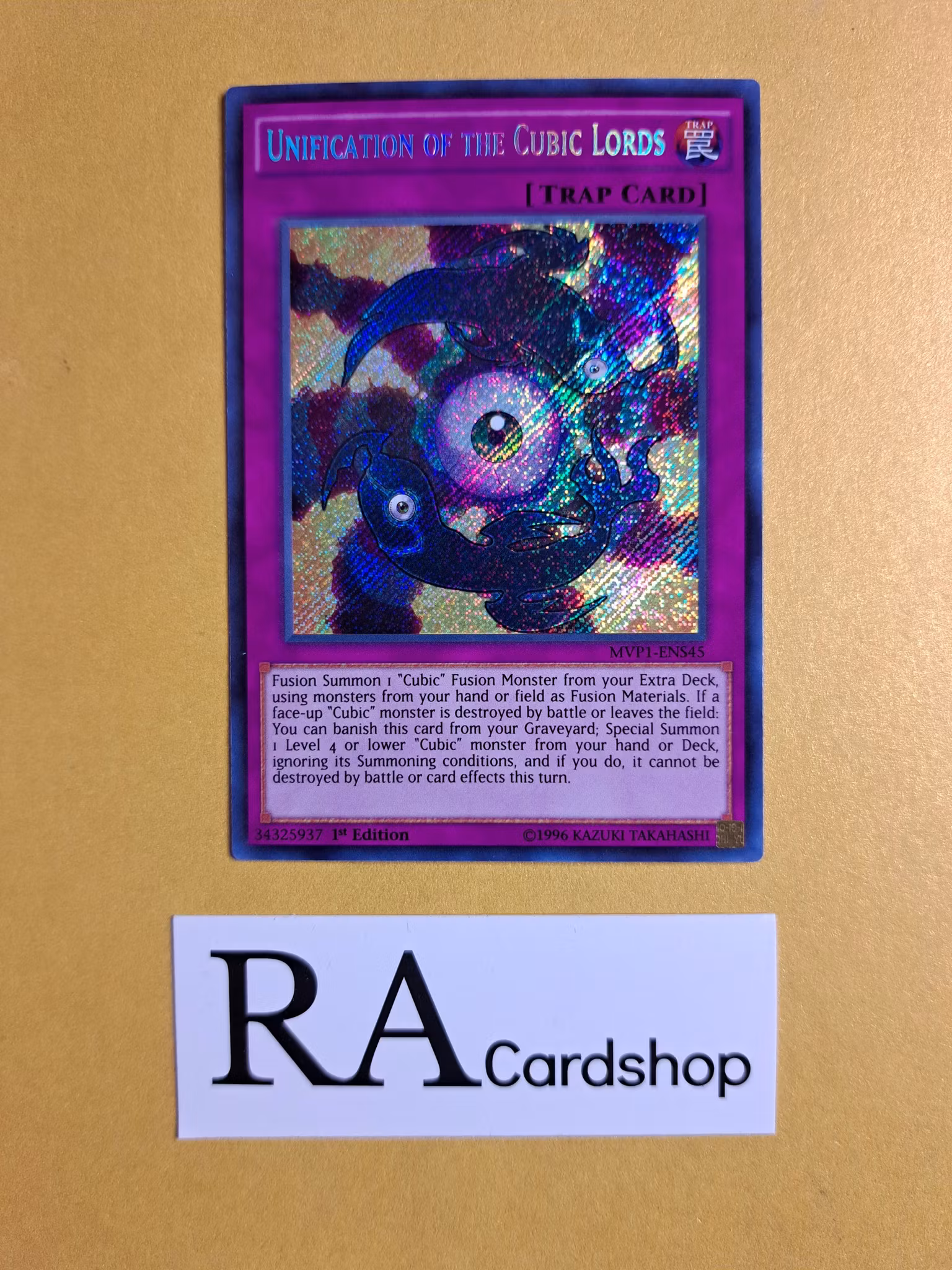 Unification of the Cubic Lords 1st EDITION ENS45 The Dark Side of Dimensions Movie Pack MVP1 Yu-Gi-Oh