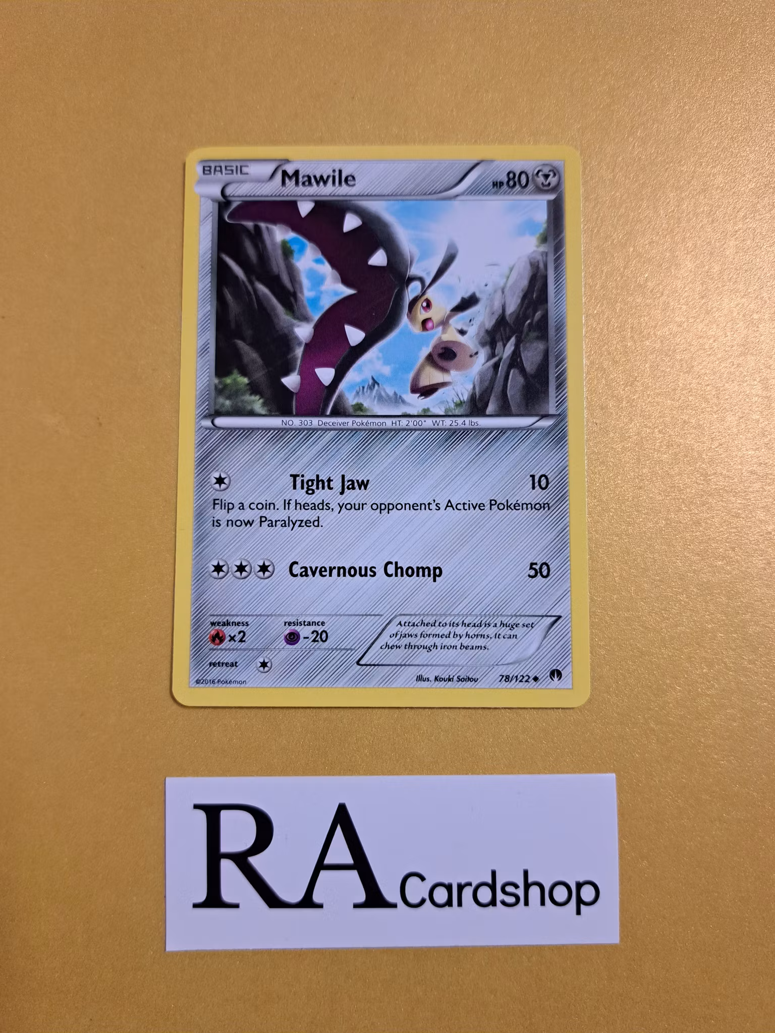 Mawile Uncommon 78/122 Break Point Pokemon