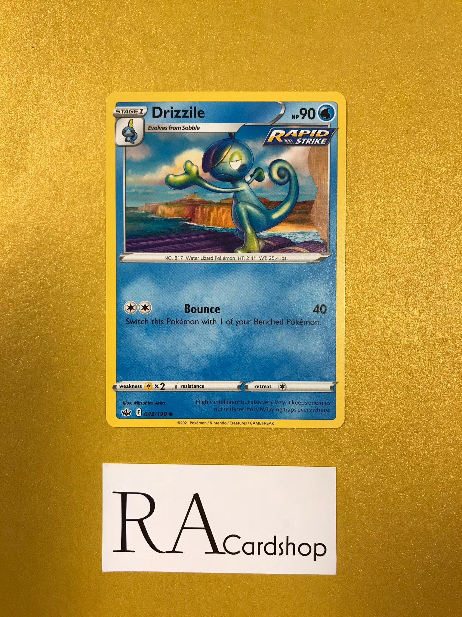 Drizzile Uncommon 042/198 Chilling Reign Pokemon