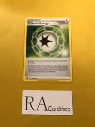V Guard Energy Uncommon 169/195 Silver Tempest Pokemon