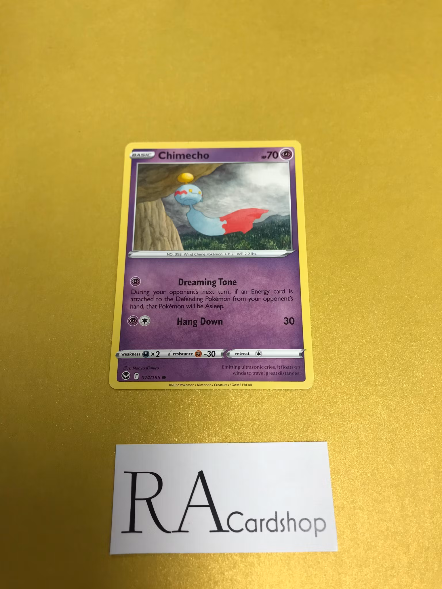 Chimecho Common 074/195 Silver Tempest Pokemon