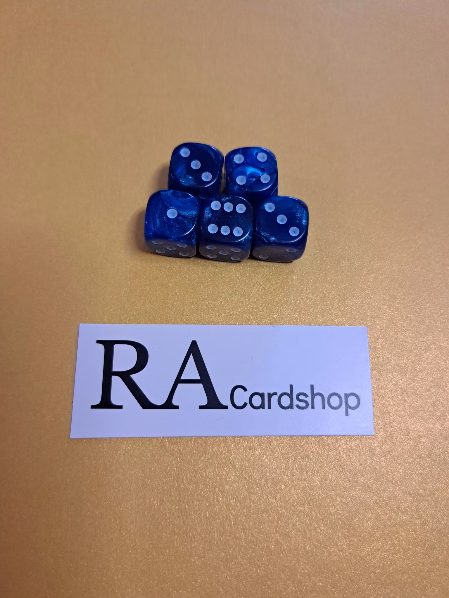 D6 Blå Tärning 1.2 x 1.2 cm