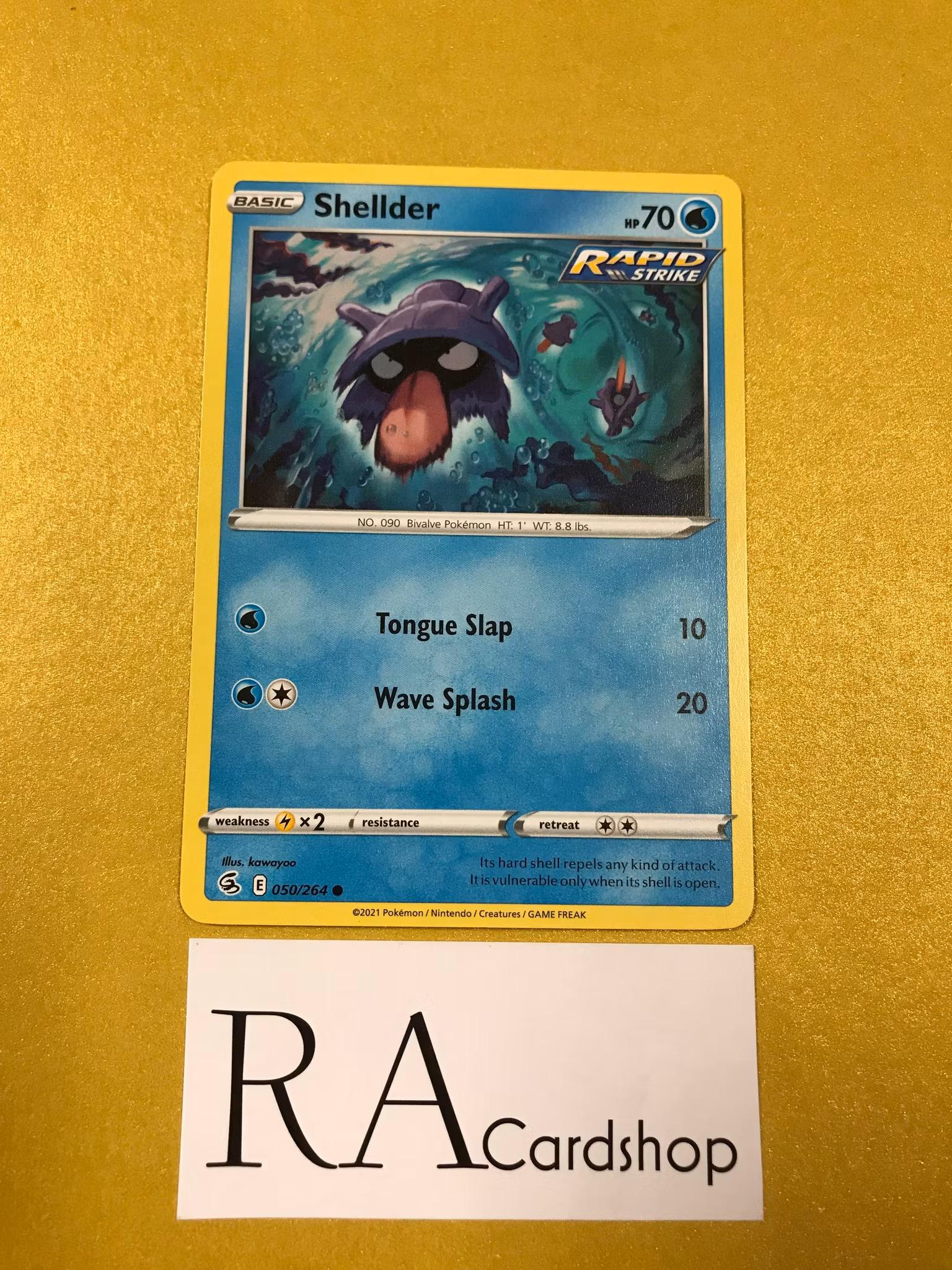 Shellder Common 050/264 Fusion Strike Pokemon