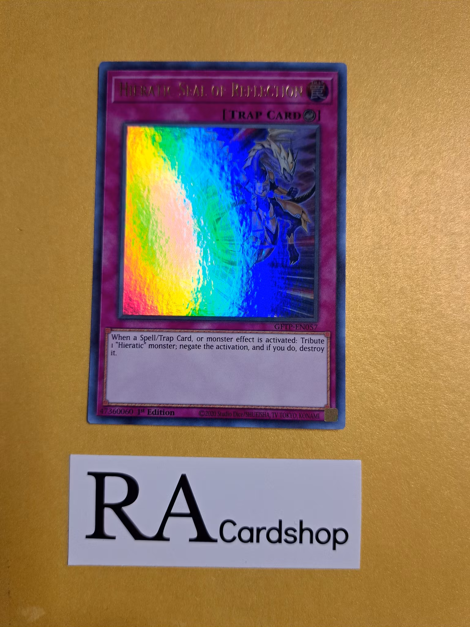 Hieratic Seal of Reflection 1st Edition EN057 Ghosts From the Past GFTP Yu-Gi-Oh