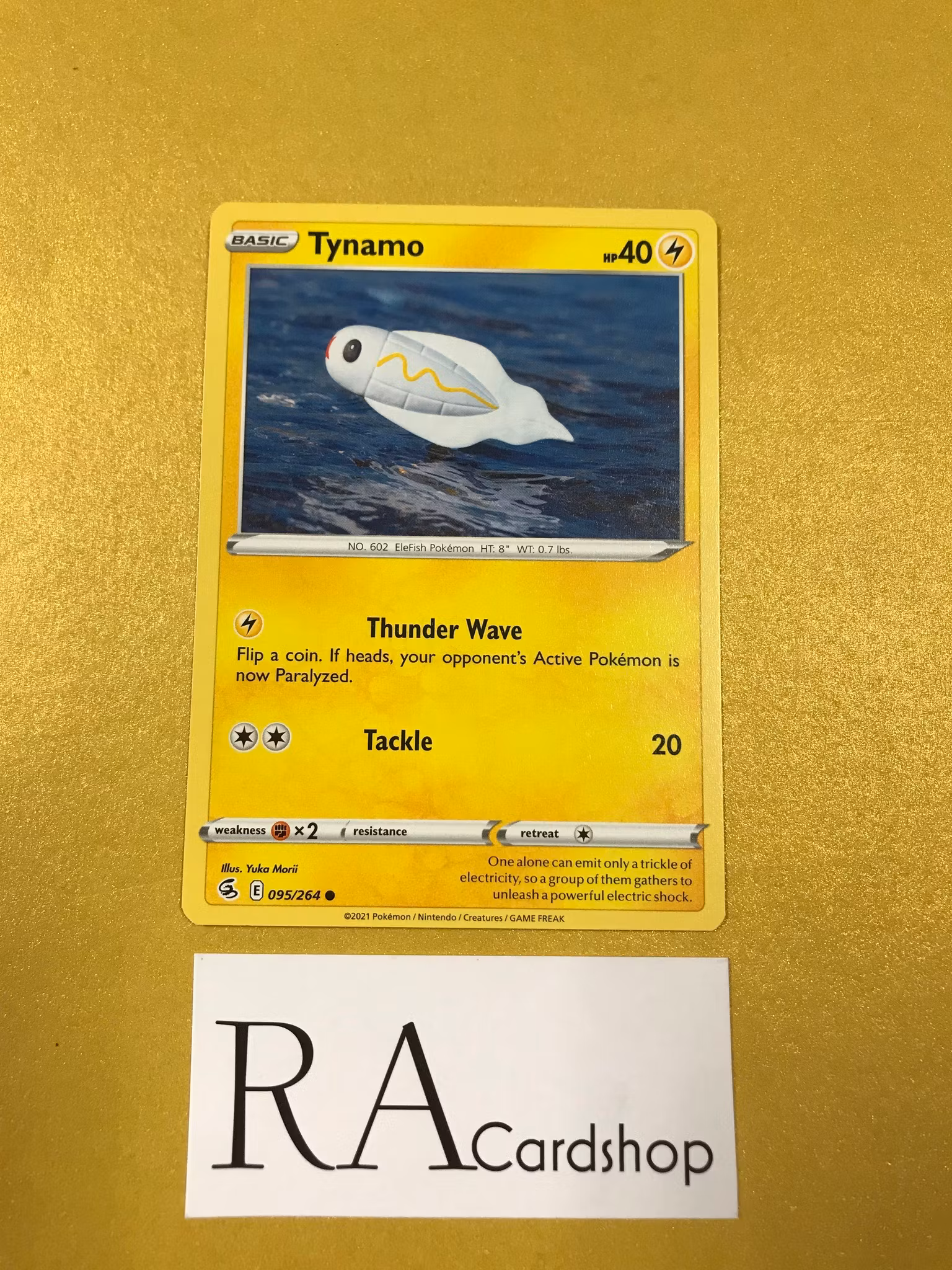 Tynamo Common 095/264 Fusion Strike Pokemon