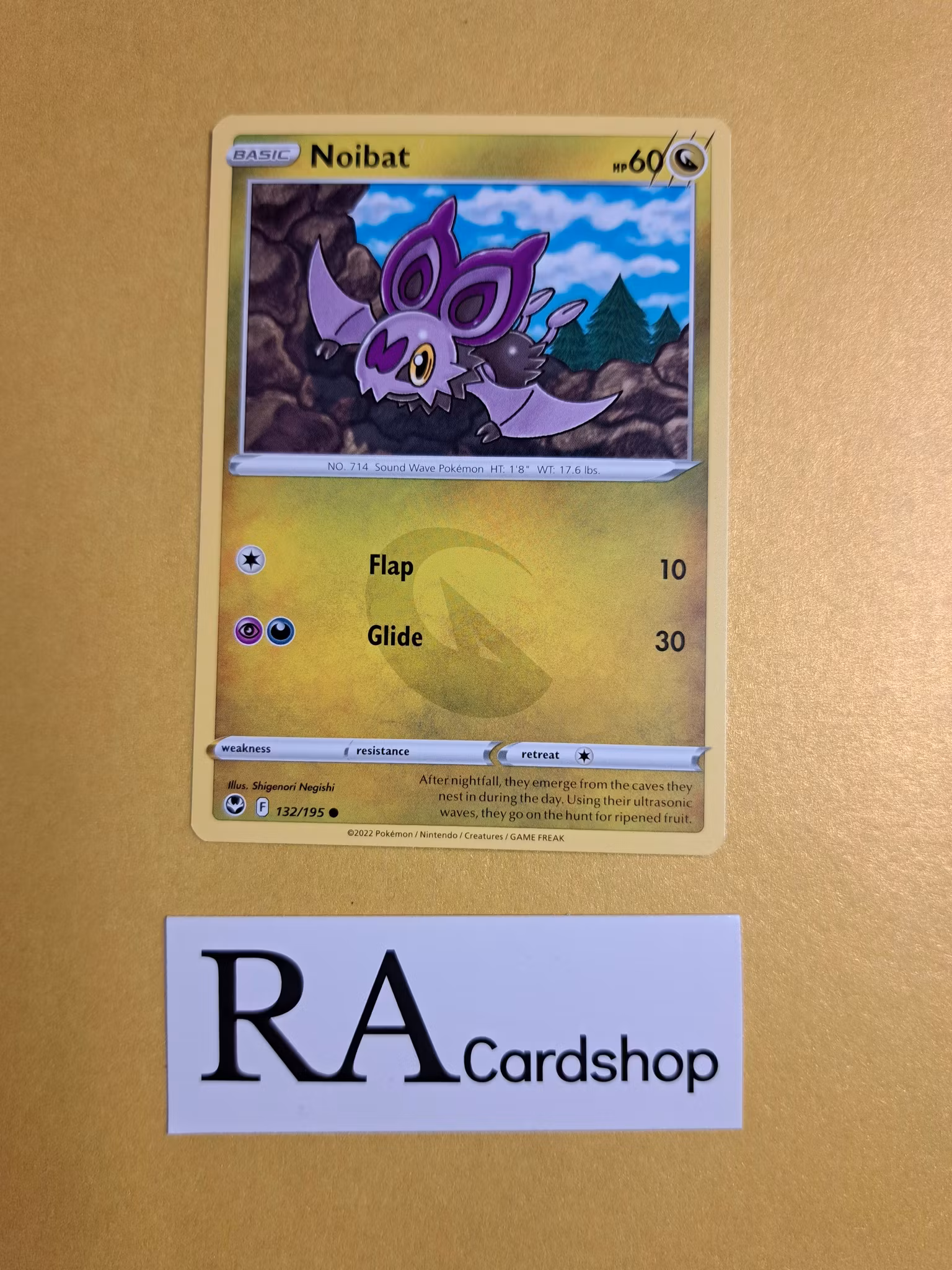 Noibat Common 132/195 Silver Tempest Pokemon