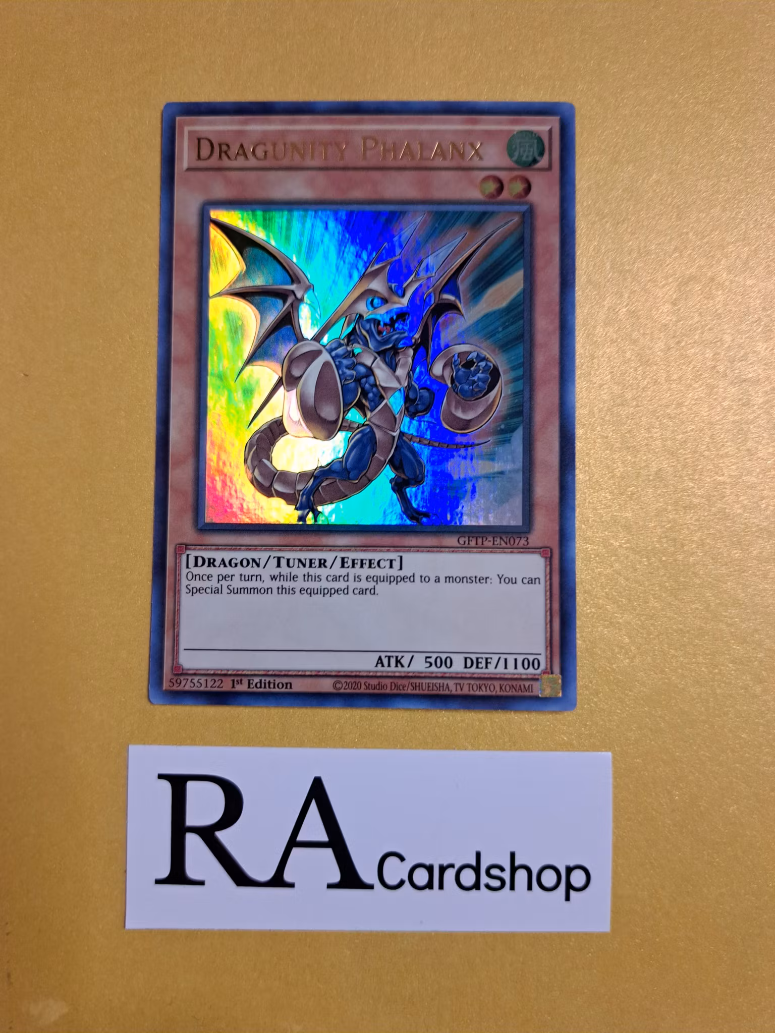 Dragunity Phalanx 1st Edition EN073 Ghosts From the Past GFTP Yu-Gi-Oh