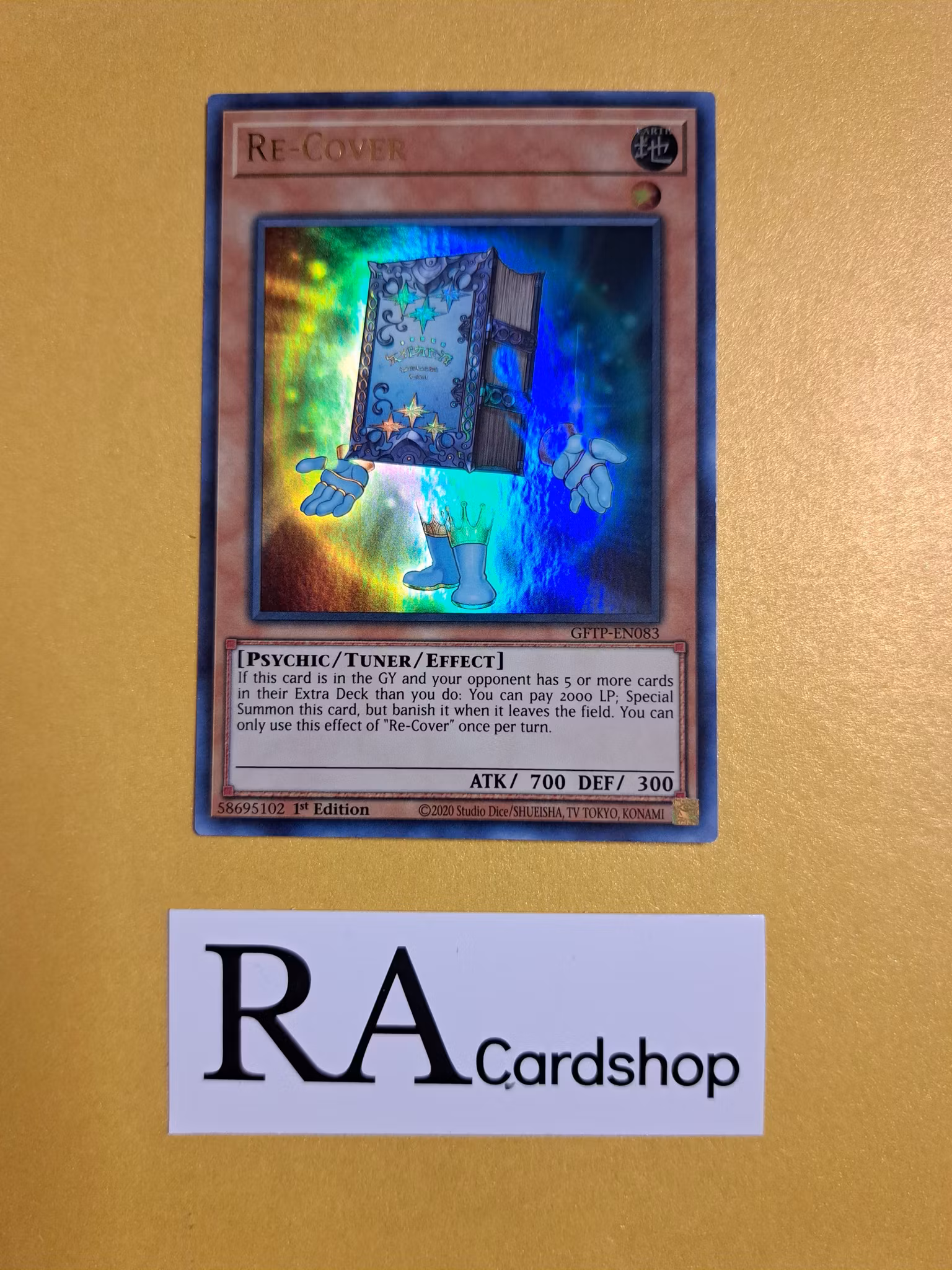 Re-Cover 1st Edition EN083 Ghosts From the Past GFTP Yu-Gi-Oh