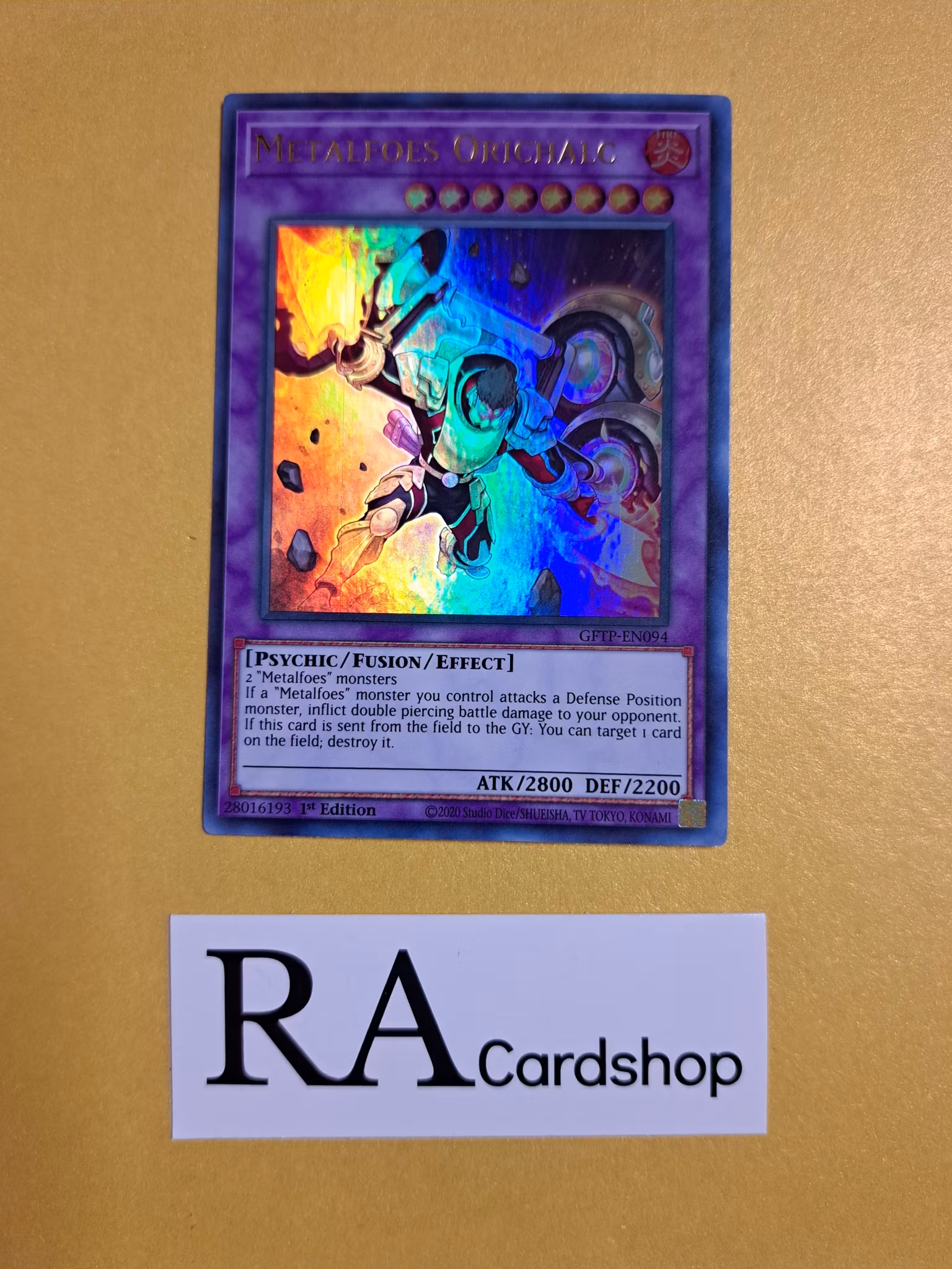 Metalfoes Orichalc 1st Edition EN094 Ghosts From the Past GFTP Yu-Gi-Oh