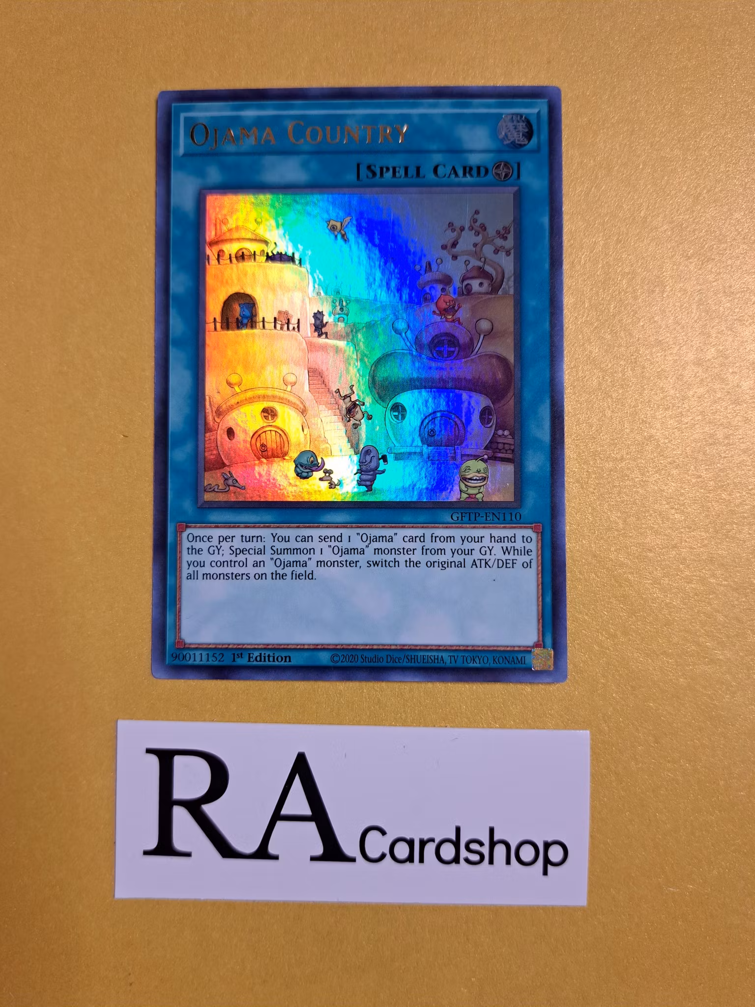 Ojama Country 1st Edition EN110 Ghosts From the Past GFTP Yu-Gi-Oh