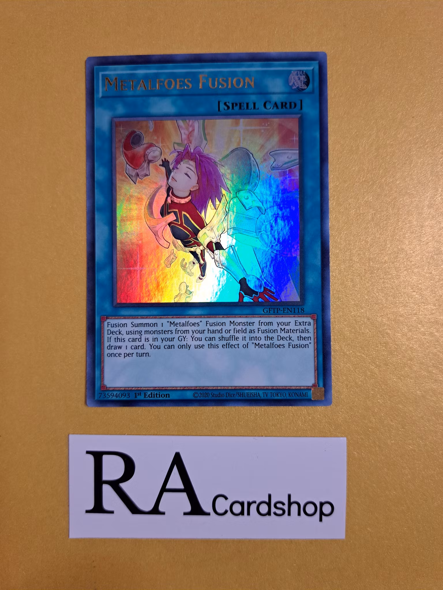 Metalfoes Fusion 1st Edition EN118 Ghosts From the Past GFTP Yu-Gi-Oh