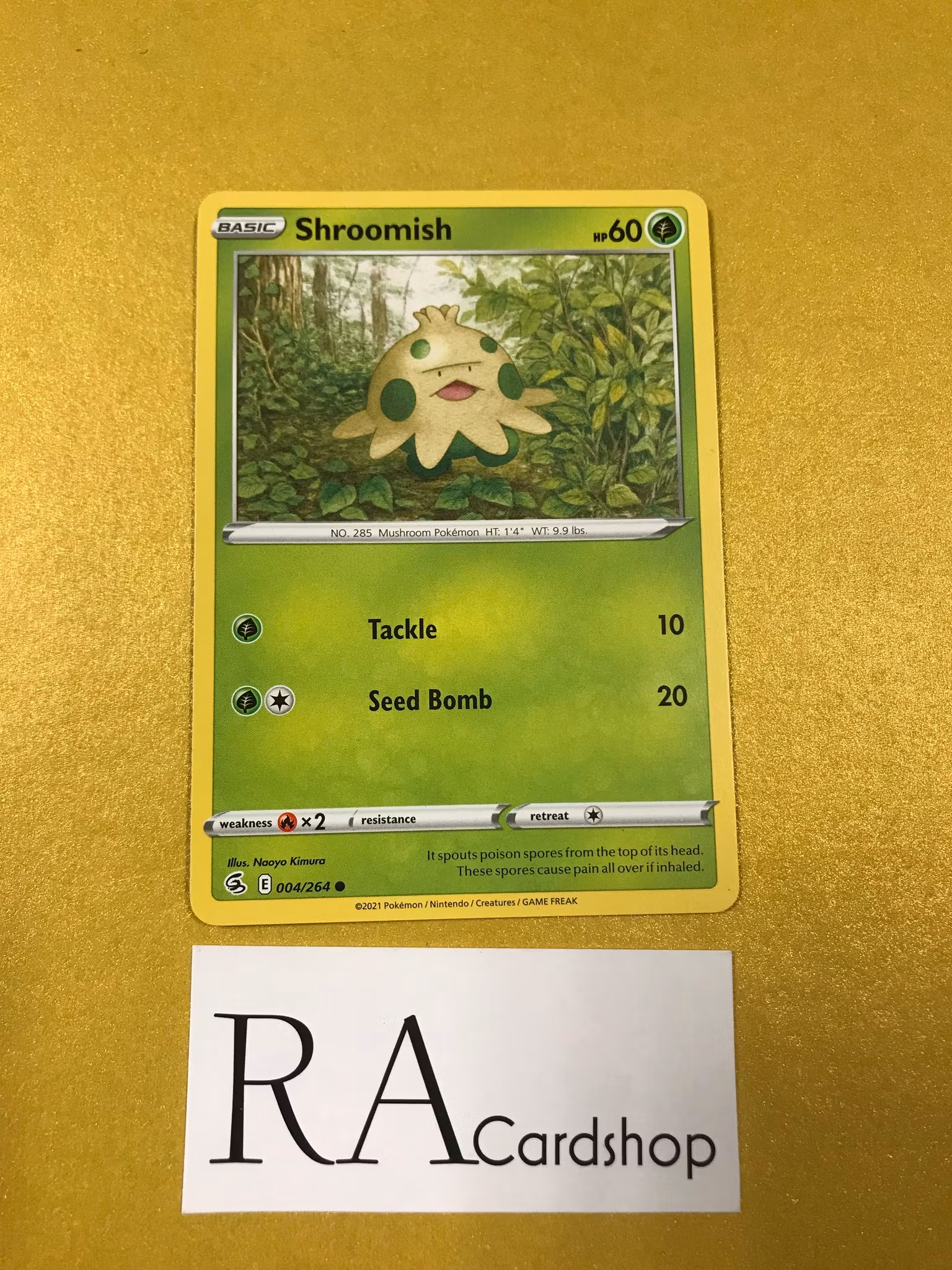 Shroomish 004/264 Common Fusion Strike Pokemon