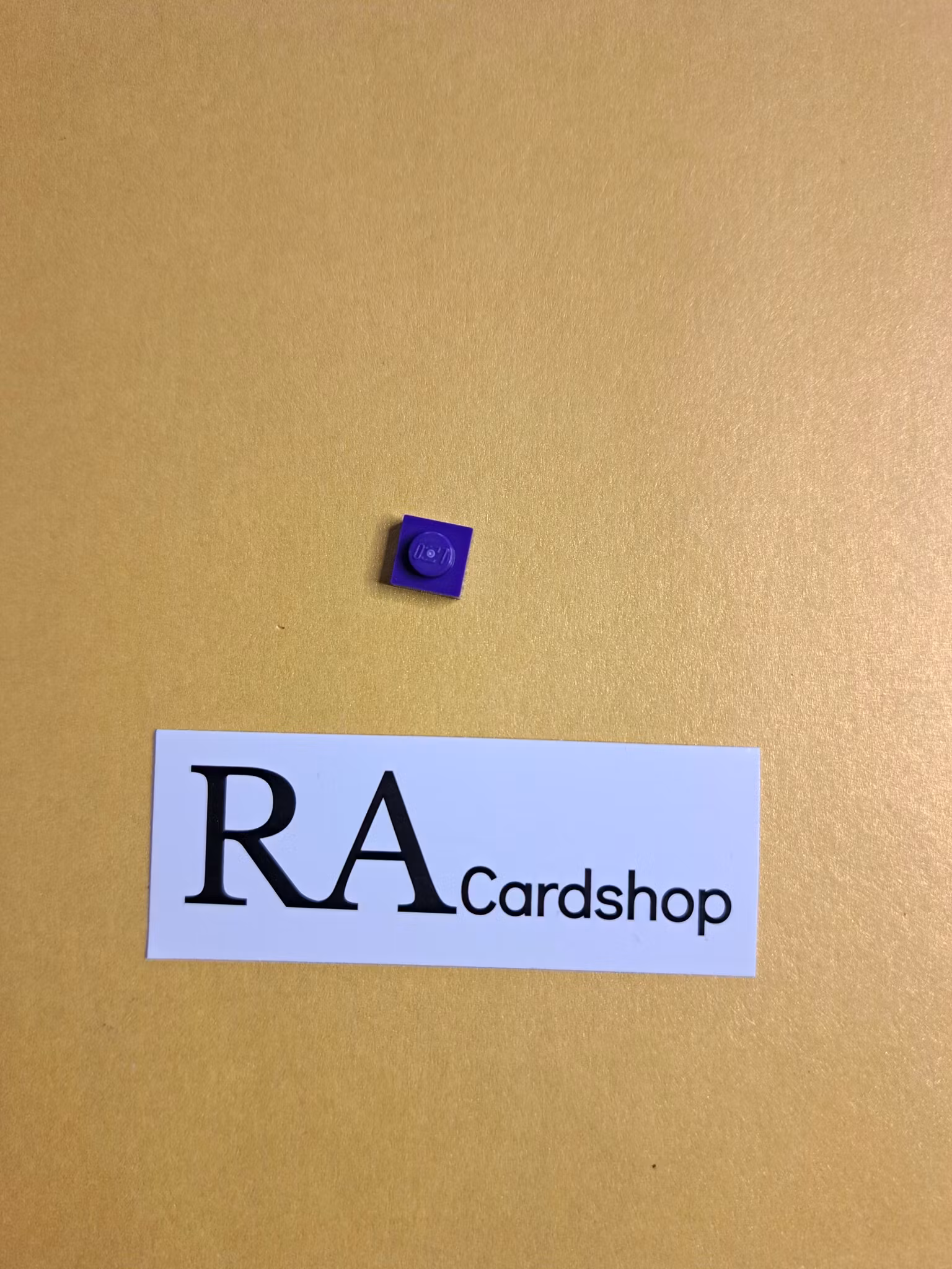 3024 1 x 1 Plate Mörk Blå Lego