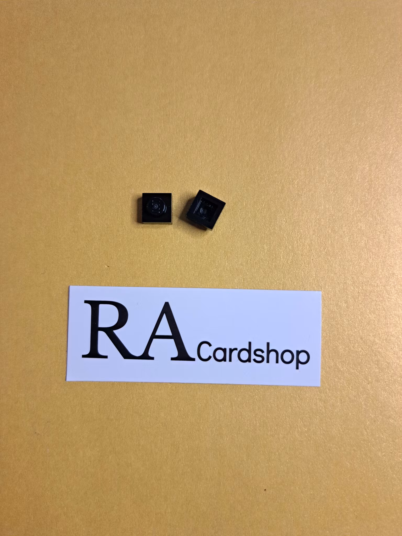 3024 1 x 1 Plate Svart Lego