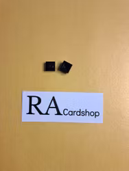 3024 1 x 1 Plate Svart Lego