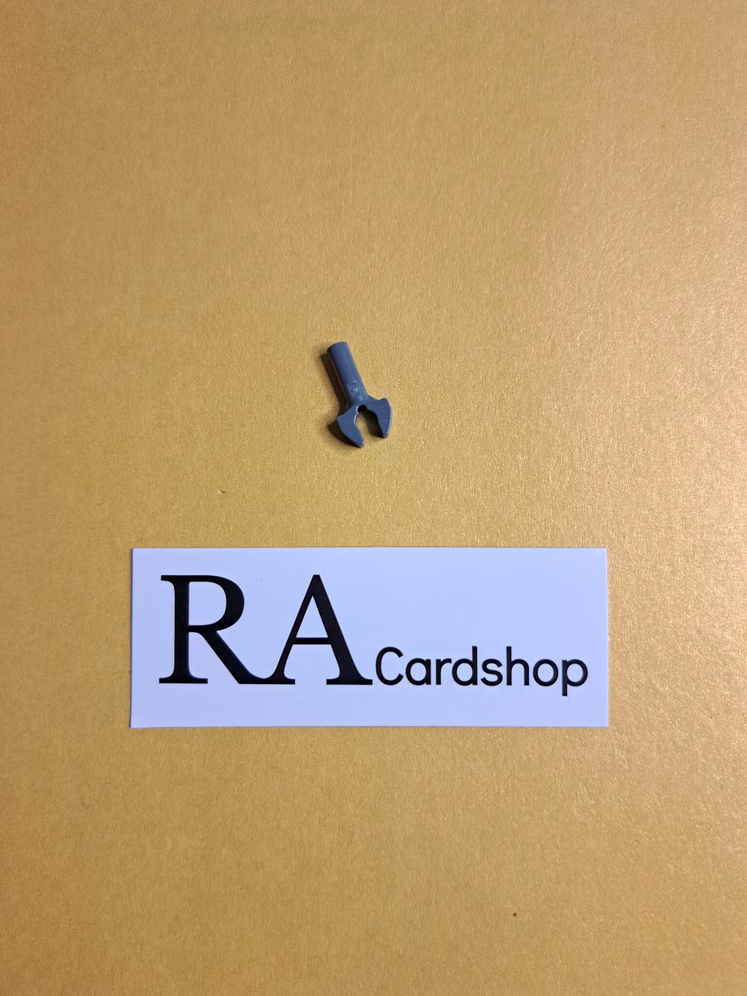 11402g Minifigure, Utensil Tool Open End Wrench - 3-Rib Handle Grå Lego