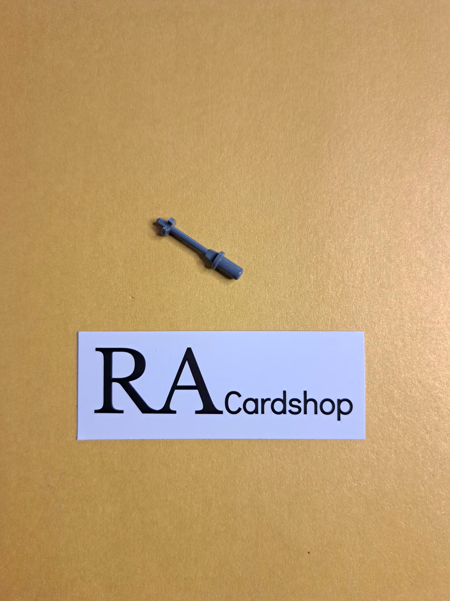 90540 Minifigure, Utensil Ski Pole 3L with Handle, Stop Ring and Side Stops Grå Lego