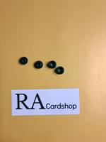 85861 Plate, Round 1 x 1 with Open Stud Mörk Grön Lego