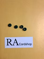 85861 Plate, Round 1 x 1 with Open Stud Mörk Grön Lego