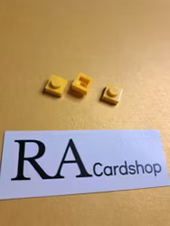 3024 1 x 1 Plate Ljus Gul Lego