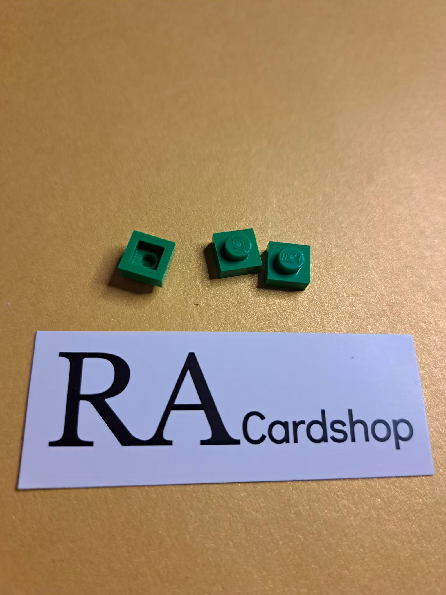 3024 1 x 1 Plate Grön Lego