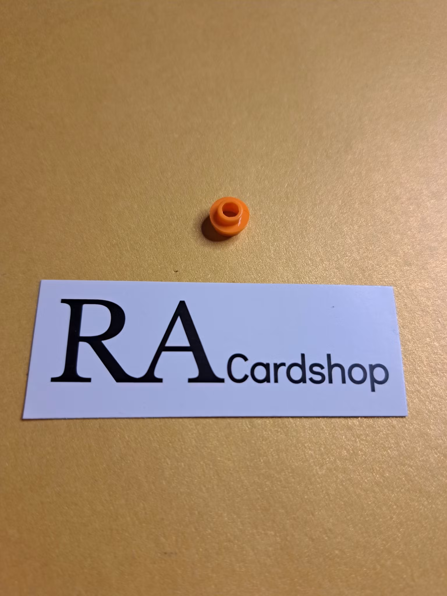 85861 Plate, Round 1 x 1 with Open Stud Medium Orange Lego