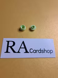 85861 Plate, Round 1 x 1 with Open Stud Yellowish Green Lego