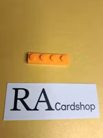 3710 Plate 1 x 4 Orange Lego