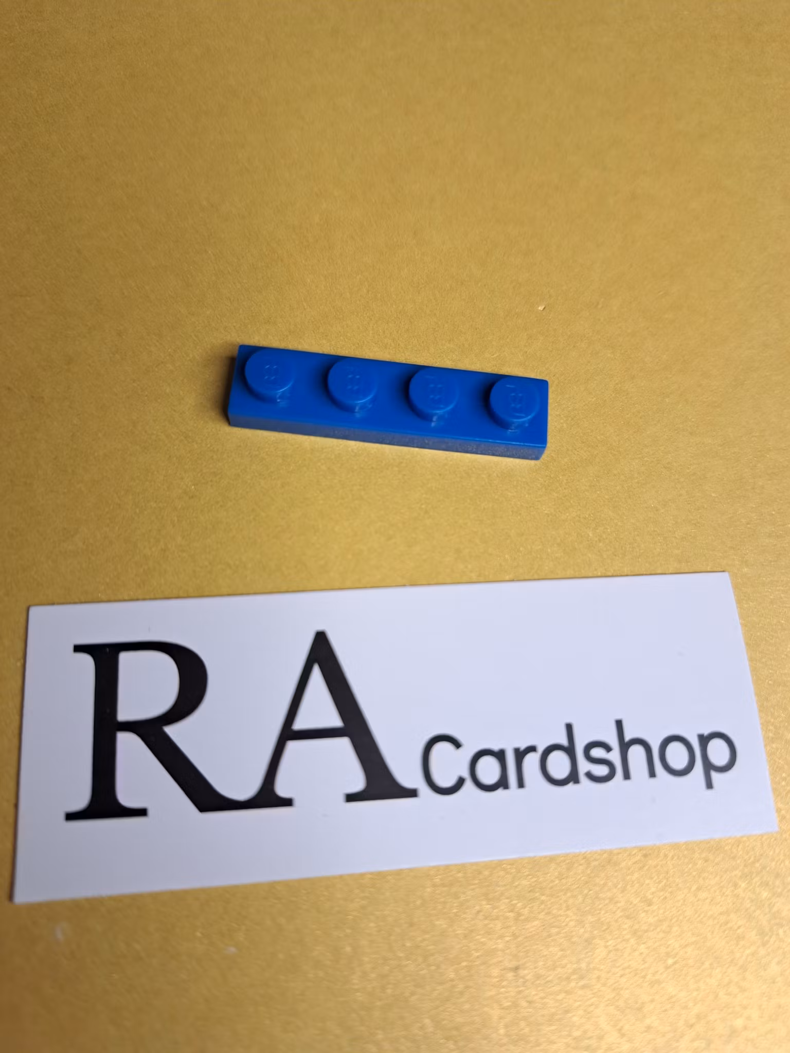 3710 Plate 1 x 4 Blå Lego