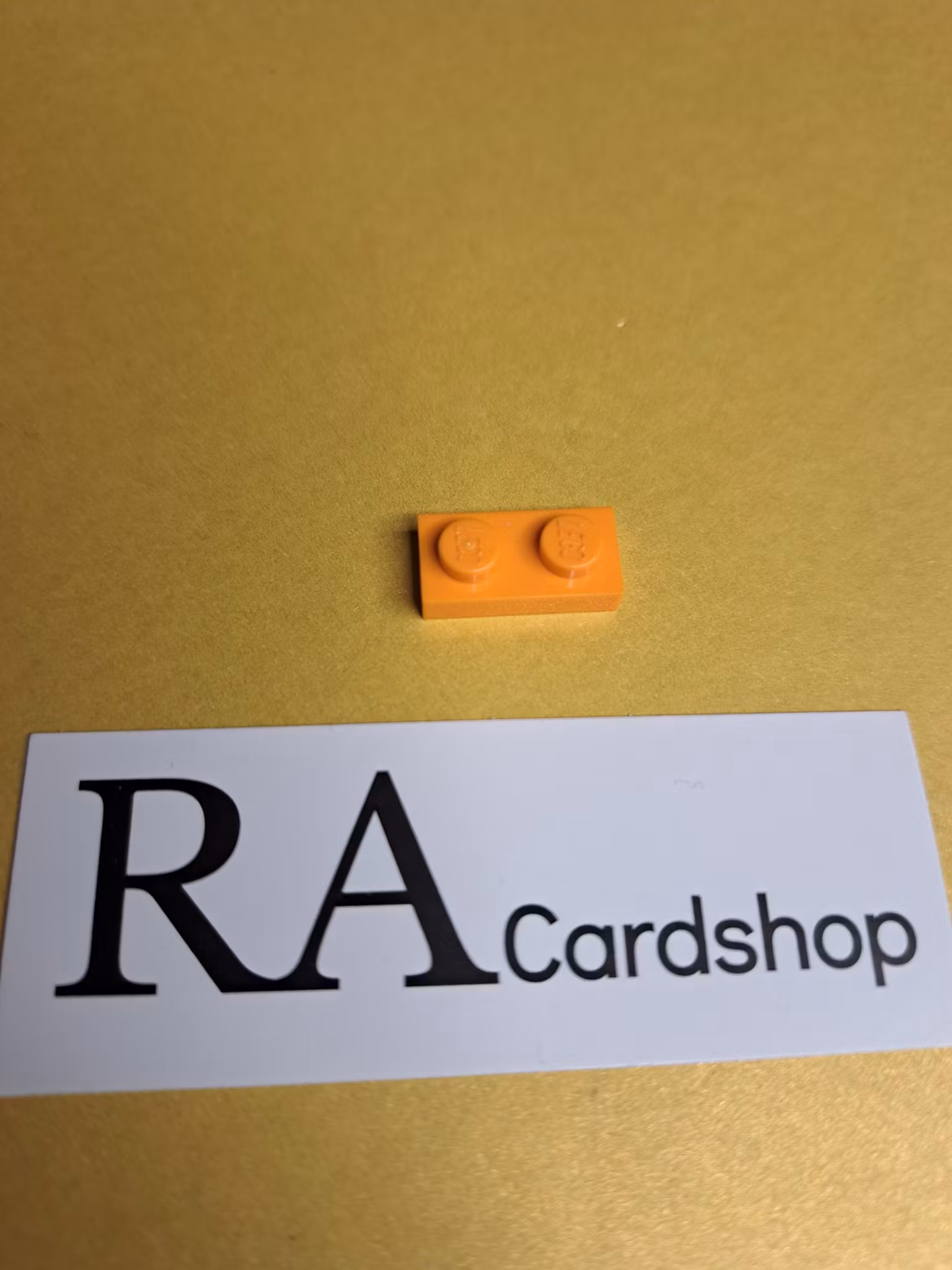 3023 Plate 1 x 2 Orange Lego